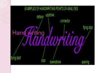 Hand writing
 