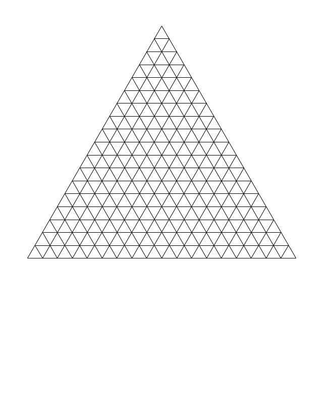 triangle grid paper
