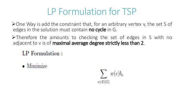 Graph problem & lp formulation