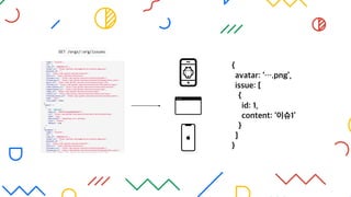 {
avatar: ‘….png’,
issue: [
{
id: 1,
content: ‘이슈1’
}
]
}
 