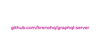 github.com/brenohq/graphql-server