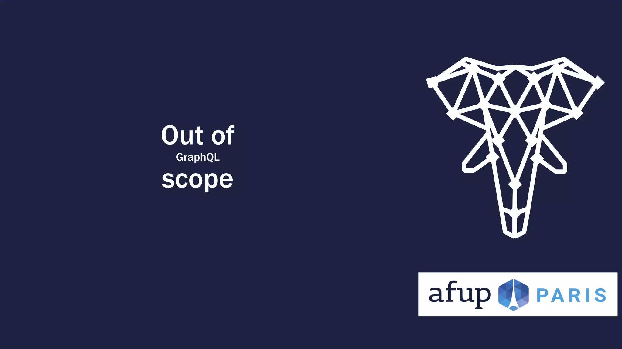 Out of GraphQL scope 