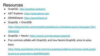 GraphQL ♥︎ GraphDB | PDF