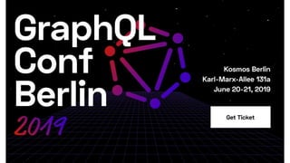 GraphQL Asia
graphql-asia.org
6
Asia's ﬁrst GraphQL conference
12th & 13th April, Bangalore, India
Join us and win today
 