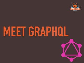 MEET GRAPHQL
 