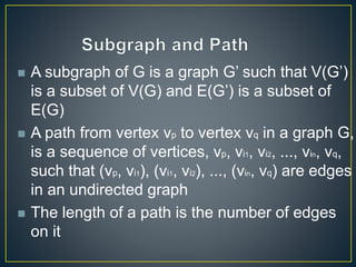 Graph representation | PPTX