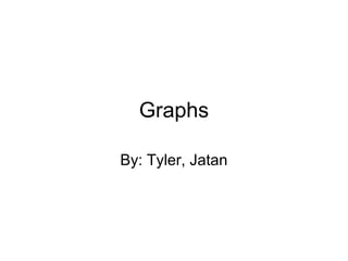Graphs
By: Tyler, Jatan
 