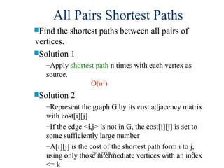 N3 Graphs Notes.pdf GRAPHS notes presentation of non linear data structure | PPT
