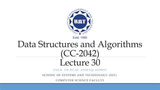 data structure and and algorithm topic graphs | PPTX