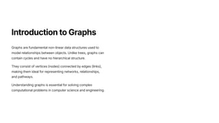 Introduction to Graphs in Data Structures | PDF
