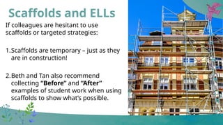 Scaffolds Examples Reading Graphs, Charts, Timelines, and Infographics | PPTX