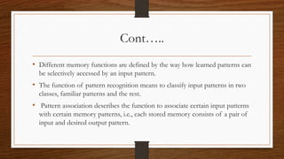 Memory Pattern Graph Graphs, frames and related structures | PPTX