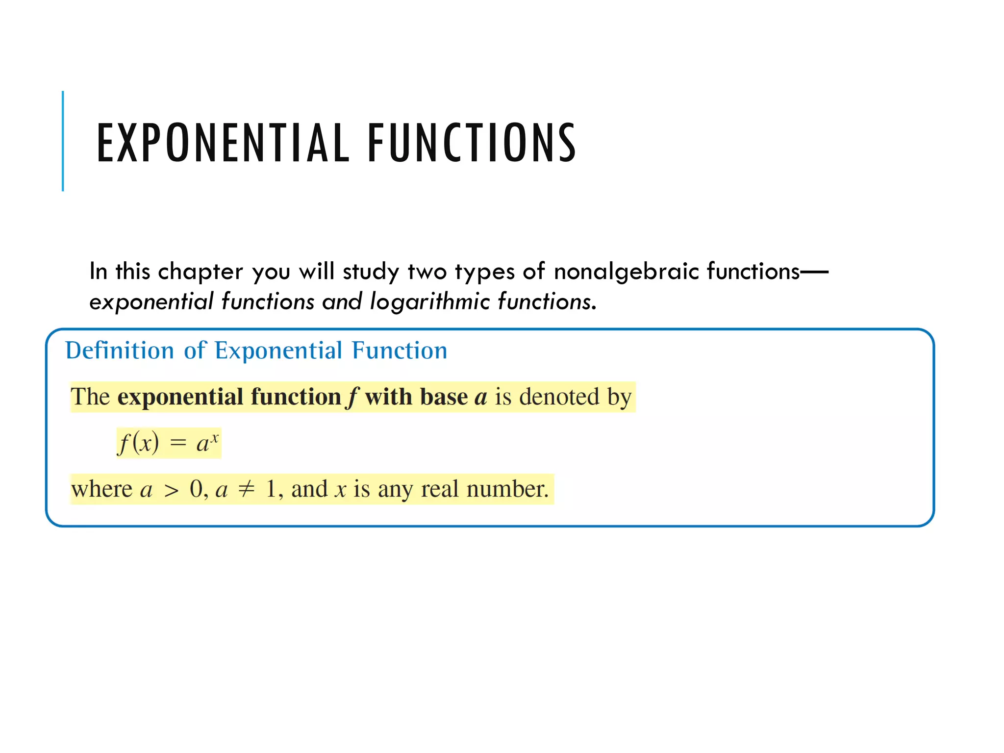 Graphs of trigonometric exponential functions lecture | PPT