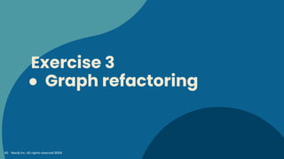 Exercise 3
● Graph refactoring
Neo4j Inc. All rights reserved 2024
45
 