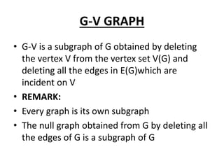 Graph theory | PPTX