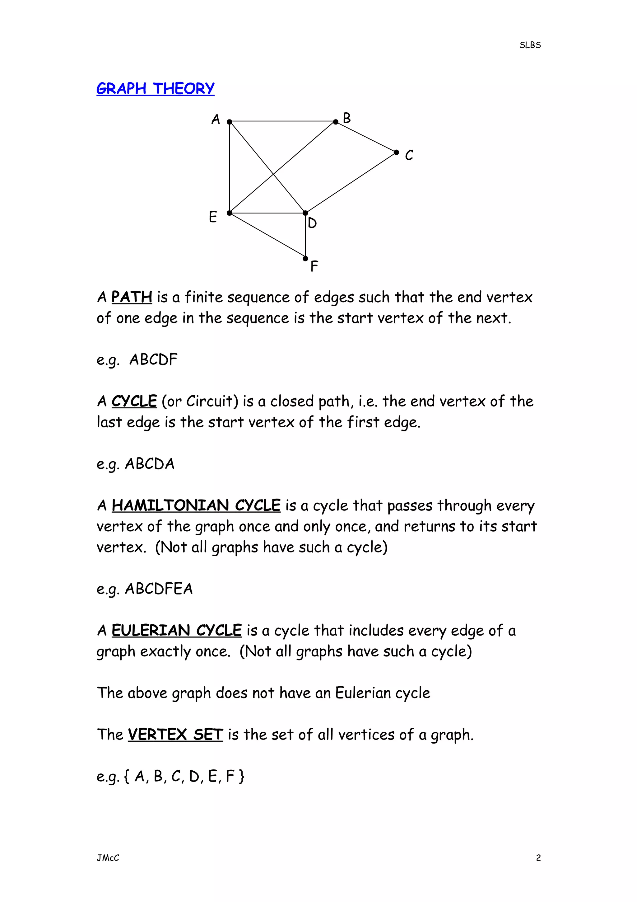 Graph theory1234 | DOC | Computer Networking | Computing