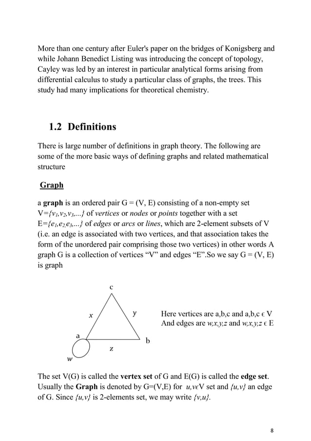 Graph theory and its applications | PDF | Chemistry | Science