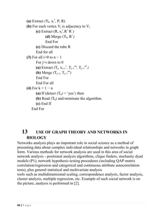 Graph theory in network system | PDF