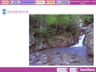 Curso alto de un río 