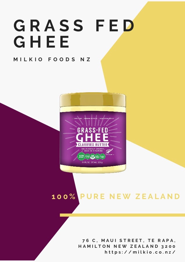 Grassfed ghee offer some of the best health benefits