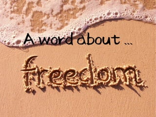 A word about ...
 
