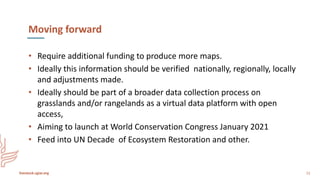 Mapping as a tool for filling data gaps in grasslands and savannahs