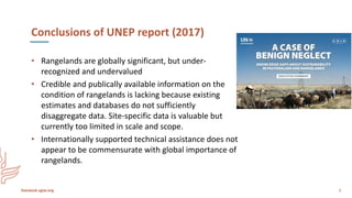 Mapping as a tool for filling data gaps in grasslands and savannahs