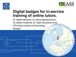 Storing digital badges for portfolios : Innovative Education in VT