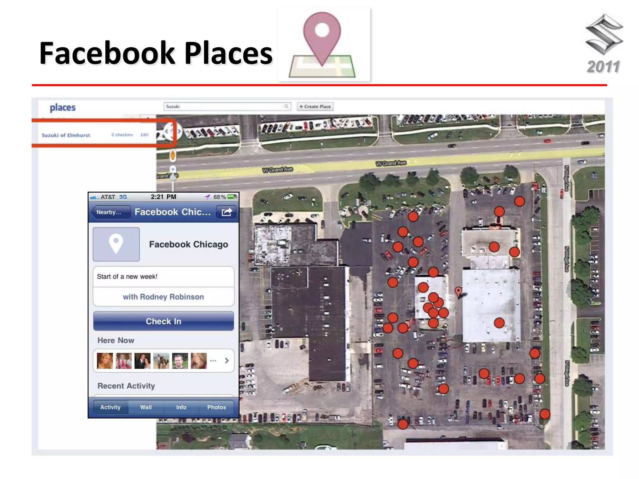 Facebook Places   2011
 