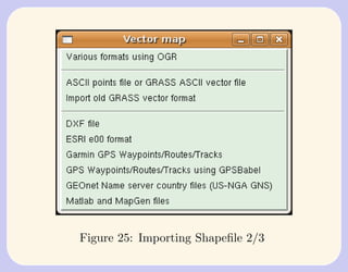 Figure 25: Importing Shapeﬁle 2/3