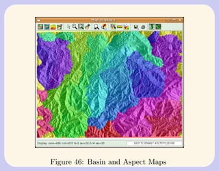 Figure 46: Basin and Aspect Maps