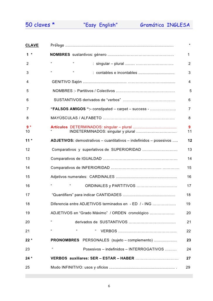Gratis info 50 claves.easy english