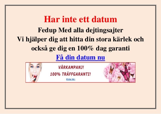 gratis dejtingsajt för alla