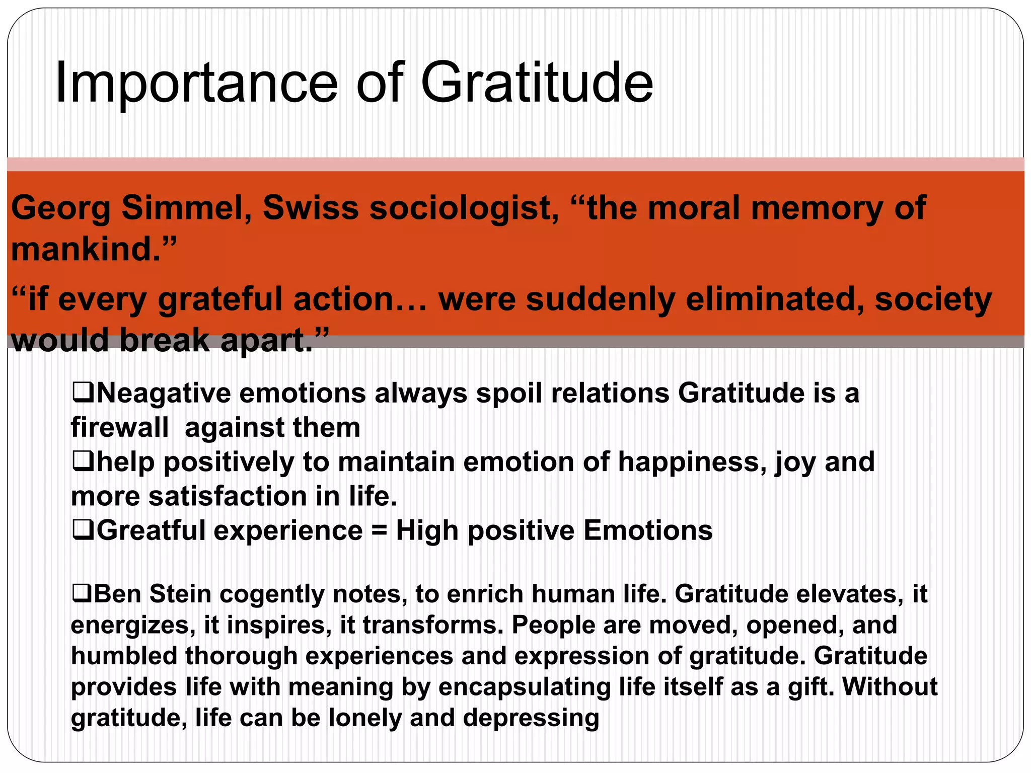 Gratitude | PPTX