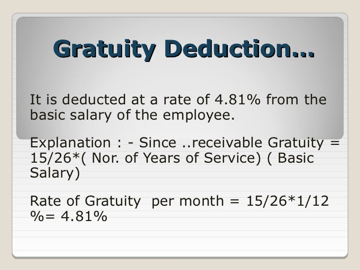Gratuity final