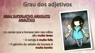 Grau dos adjetivos