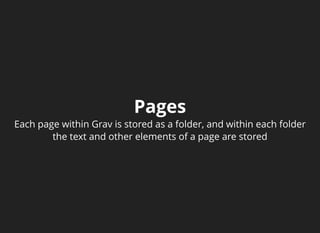 Grav CMS for Educators | PDF