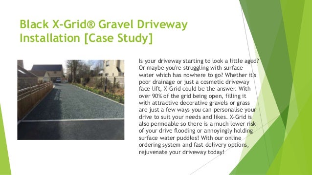 Gravel Driveways Case Studies By Matsgrids