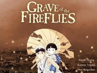 Grave of the Fireflies Poster Modern Miyazaki Hayao Classic Anime