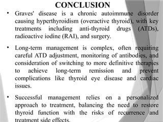 Graves Rai Graves disease / auto immune hyperthyroidism | PPTX