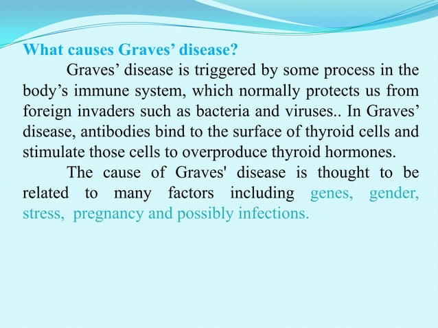 Graves’ disease (An autoimmune Disease)