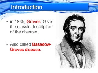 Grace Basedow Graves disease in children and adolscent | PPTX