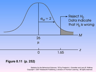Gravetter & Wallnau 7e Ch 08 PPt Handout | PPT