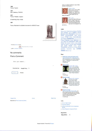 1996
France, Tourism
1997
New Caledonia, TRAPAS
2001
France, Philatelic congress
STAMP.RELATED ITEMS
1987
France, lllustration for philatelic document for UNESCO issue
Posted by Adrian ãt 12:07
I G+l Recommend this on Gooole
labels: Coatant¡ec. Database
No comments:
Post a Comment
Enter youn comment
Comment as: Google Accot
stamp, as stated by Robson Lowe. Other
sources, includ¡ng the ...
JoNES, Alfred
Alfred Jones ( 1 8'l 9-1 900)
wâs bom ¡n L¡verpool,
England, on 7 April 1 81 9.
He soon emigrated to the
United Siates with h¡s
fam¡ly. He altend...
IHI
PIEL, Jules
Jules Piel (1 882-1 978) was
born in 1882 in Paris- He
commenced his education
at the École Esüenne, but
was soon encouraged to try
and be ac...
Labêls
Africa since lndependence Albu¡sson Austfia
and Hungary Awards Balkans Beauiard
Benelux Bicket Biographies Books Boureier
British Commonwealth catetin centrâl
nm.r¡ca Chât China Czechoslovakia
and Poland Database Dæais D@ Ewerr
France Galleries Gandon Germany nu,rt
Herc¡k ltaly and Switzerland Japan and
Korga .l¡rta Jumelel Larrivière Leclercqz Mazelin
Middle Easl Moreno ondraæk Phillips Poftugal
and Spain Russia sanchez cutierez
Scandinavia schirnböck schmidr Slania South
America south-East As¡a United
Statgs wmmer Yersin
Blogs
fr r) Réflexions autour du timbre gravé
Salon d'automne 2015 - Déd¡caces ATG -
ATG sera priásente sur le salon dAutmne
2015. -> Téléchârger le programre dæ
déd¡caces dATG
2 monlhs ago
B Slania Crazy!
lceland 1969 - V¡k¡ng
Ships - ln my last blog I
outl¡ned the præess I go
through in chG¡ng a new
country to collect, s¡nce I
have recently fin¡shed my
bas¡c Pdand collectiff.
And ¡n...
2 monthsago
Q Decaris Grazy!
Church of St. ïrophime -
ïhe fìrst ever stamp
engraved by Albert
Decâris was a lovely l¡tt¡e
design captur¡ng some of
the exqu¡s¡te deta¡ls oflhe
clo¡ster of ihe Church of
ir¡¡lrlr.iiì Prev¡ew
I
Newer Post
Subscribe to: Post Comments (Atom)
Home Older Post
Sl. Tro...
4 months ago
Q Engraver Crazy!
My Brand New Albert Decar¡s Blog - H¡
all! I've bæn hav¡ng so much tun sharing
my Slan¡a collect¡ng journey that I decided
to do the same thing w¡th my Albert
DecaÍ¡s collecûon. Þecar¡s is..,
4 months ago
L¡ñks
Art du Timbre Gravé
Engraved stâmps
Stamp Community Forum's engrãvers
lhread
Stamp Magazine engravers forum
Blog Archivâ
Blog Archive
Simple template. Powered by Blogger
 