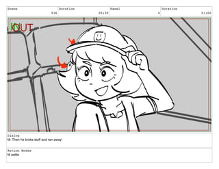 Scene
016
Duration
05:00
Panel
4
Duration
01:00
Dialog
M: Then he broke stuff and ran away!
Action Notes
M settle
 