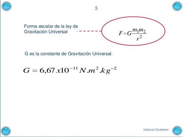Gravitacion universal