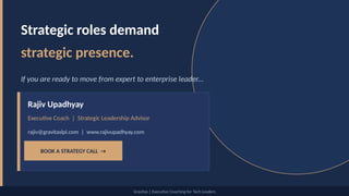 Shift Technical Advisor The Gravitas Shift — From Technical Expert to Strategic Advisor | PPTX