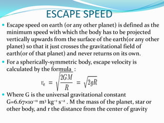 Gravitation | PPTX