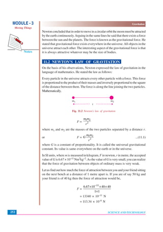 Gravitation | PDF | Geology | Science