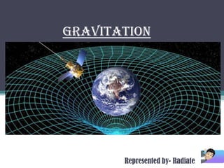 GRAVITATION
Represented by- Radiate
 